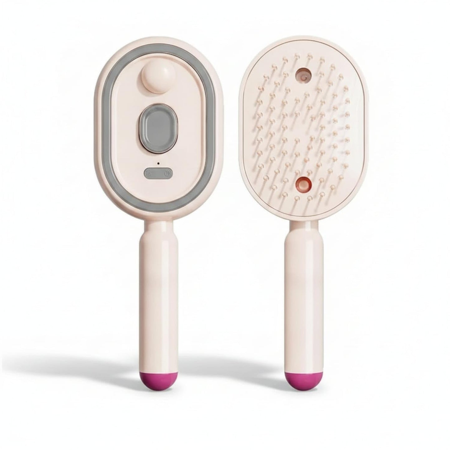 Pynk Lush™ Nano Steam Massage Hair Brush